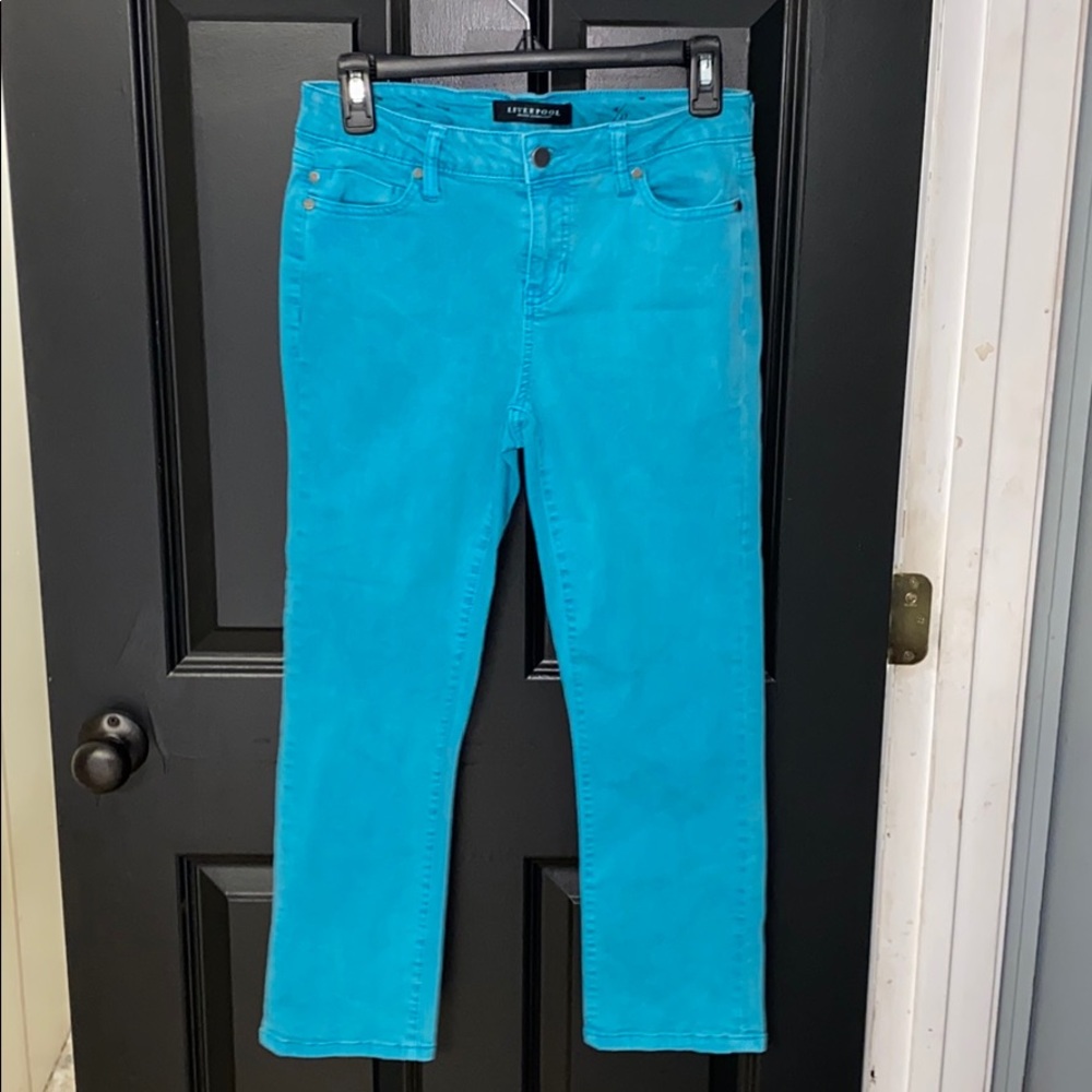 Liverpool teal Jeans